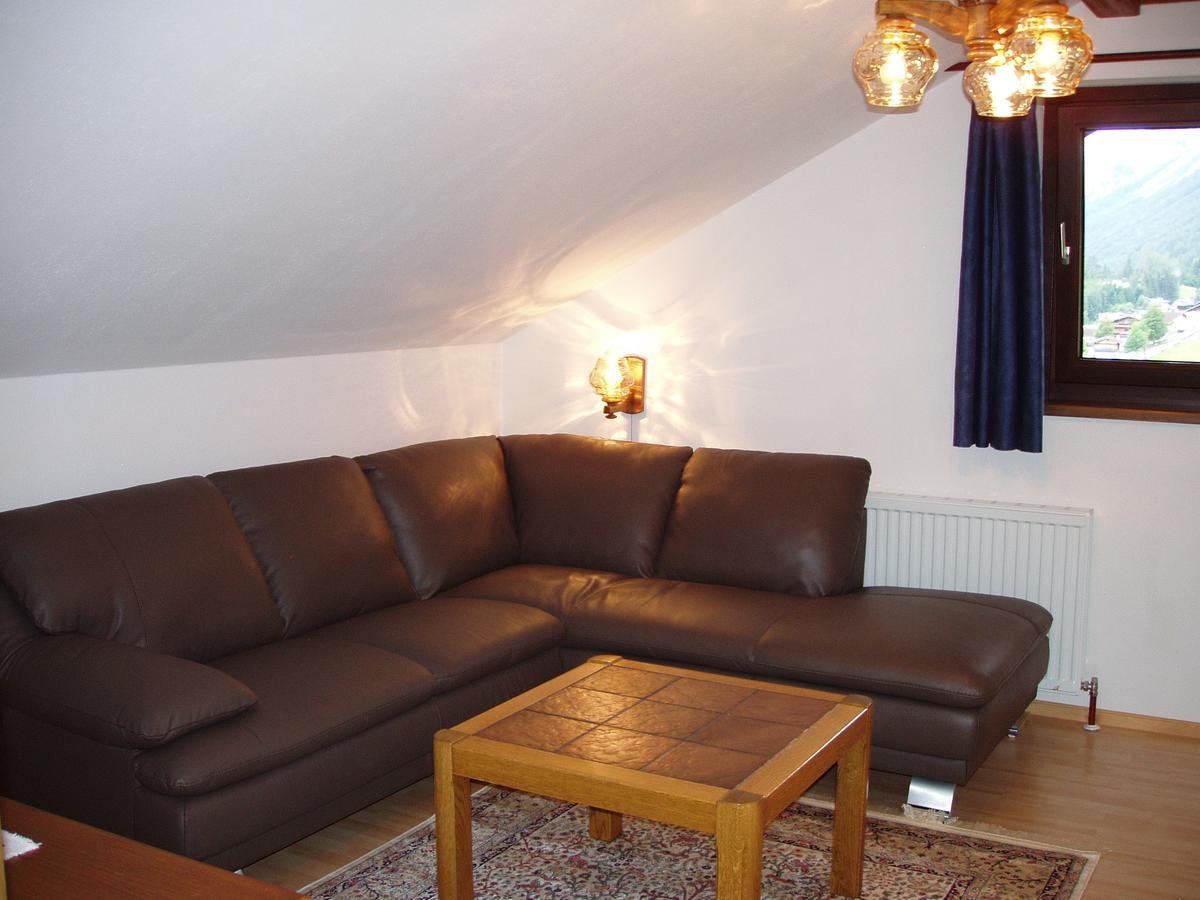 Ferienwohnung Haus Sonnleite Trins Exterior foto